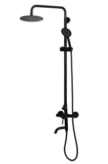 Душевая стойка Melana Tondo MELANA-610107B чёрный Душевая стойка Melana Tondo MELANA-610107B чёрный
