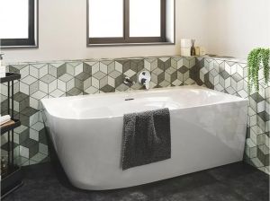 Акриловая ванна Riho Omega Corner B098001005 L 170x80см белый