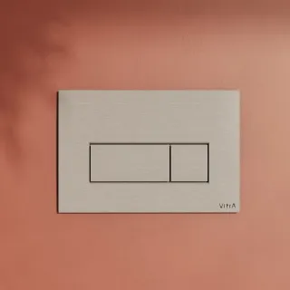 Кнопка смыва VitrA Root Square (Рут Скуэр) 740-2395 брашированный никель