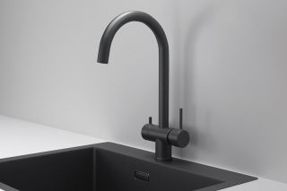 Смеситель для кухни Granula Kitchen Space 7104, ЧЕРНЫЙ МАТОВЫЙ Смеситель для кухни Granula Kitchen Space 7104, ЧЕРНЫЙ МАТОВЫЙ