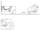 Биде подвесное TOTO RP B552E#XW белый