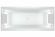 Акриловая ванна с подсветкой Riho Still Square LED B100005005 170х75см светодиоды и подголовники с двух сторон белый Акриловая ванна с подсветкой Riho Still Square LED B100005005 170х75см светодиоды и подголовники с двух сторон белый
