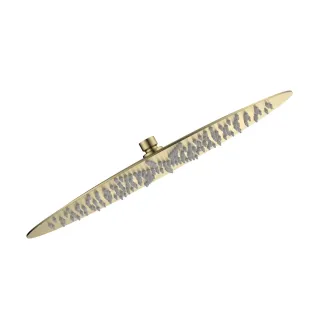 Верхний душ AQUAme Siena AQM8606BG 40 см золото брашированное