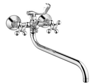 Смеситель для ванны Haiba HB2719 хром Смеситель для ванны Haiba HB2719 хром