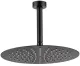 Душевой комплект Filarete Roun FL1022BL чёрный матовый