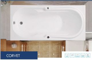 Акриловая ванна VagnerPlast Corvet VPBA178COR2X-04 170x70см белый Акриловая ванна VagnerPlast Corvet VPBA178COR2X-04 170x70см белый