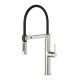 Смеситель для кухни WasserKRAFT A8827 с гибким изливом никель