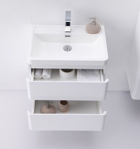 Тумба под раковину BelBagno подвесная 60x50см Bianco Lucido  ENERGIA-N-600-2C-SO-BL