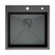 Кухонная мойка D&K DKS505006 50см графит Кухонная мойка D&K DKS505006 50см графит