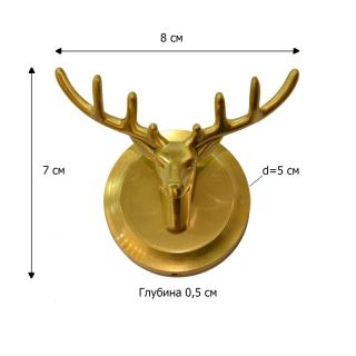 Крючок для ванной комнаты Bronze de Luxe SCANDI 81152, бронза Крючок для ванной комнаты Bronze de Luxe SCANDI 81152, бронза