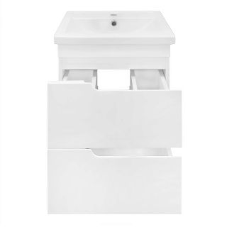 Тумба с раковиной Azario Kantri CS00097246 50 см белый глянец