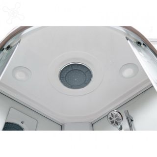 Душевая кабина Deto ЕМ2710 LED 100х100х220 см Душевая кабина Deto ЕМ2710 LED 100х100х220 см