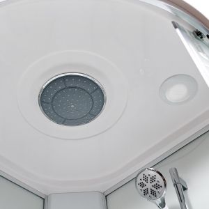 Душевая кабина Deto ЕМ2790 с гм. и эл. 90х90х220 см