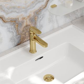 Смеситель для раковины WasserKRAFT Neckar 2103 золото