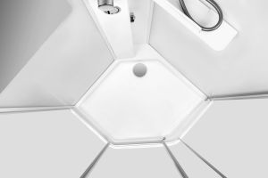 Душевая кабина Am.Pm Gem W90C-018-090WTA 90x90 см