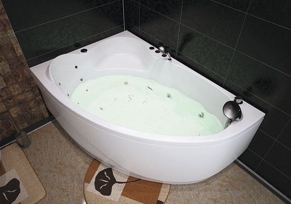 Акриловая ванна Aquanet Mayorca 150x100 L