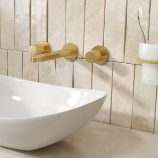Смеситель для раковины WasserKRAFT Schunter 8245 тёмное золото матовое