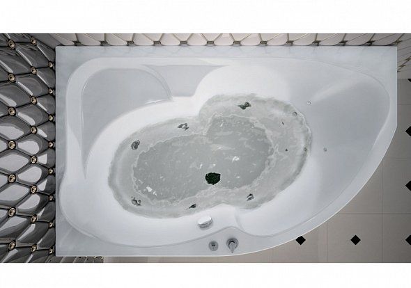 Акриловая ванна Aquanet Allento 170x100 L