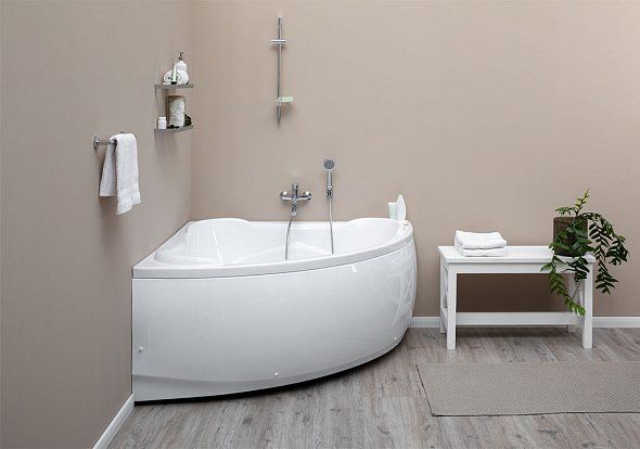 Акриловая ванна Aquanet Flores 150x150