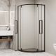 Душевой уголок RGW SV-53B 06325388-14 80x80 см профиль чёрный стекло прозрачное