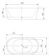 Акриловая ванна Art&Max 150x75см белый AM-203-1500-750 Акриловая ванна Art&Max 150x75см белый AM-203-1500-750