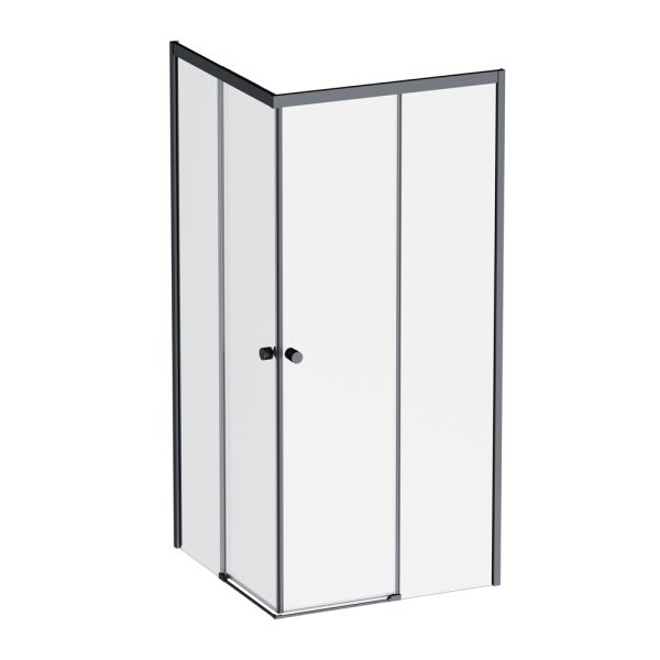 Душевой уголок Am.Pm X-joy W94G-403-9090-BТ1К 90x90 см без поддона чёрный матовый