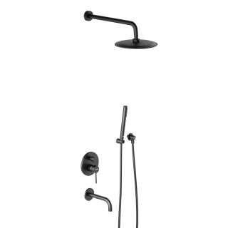 Встраиваемая душевая система Damixa Scandinavian Pure 936510300 черный Встраиваемая душевая система Damixa Scandinavian Pure 936510300 черный