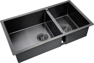 Мойка кухонная Zorg Inox PVD PVD 78-2-44 GRAFIT Мойка кухонная Zorg Inox PVD PVD 78-2-44 GRAFIT