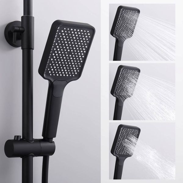Душевая стойка Splenka S01.24.06 чёрный