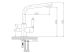 Смеситель для кухни ZORG Sanitary ZR 313 YF-33 ЧЕРНЫЙМЕТА