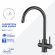 Смеситель для кухни Ceruttispa АНИЭЛЛО GG (ANIELLO GG) CT12090 графит