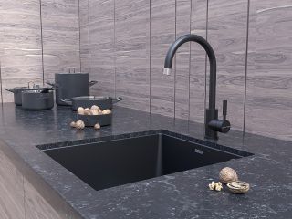 Смеситель для кухни Paulmark Holstein Ho212063-401 антрацит Смеситель для кухни Paulmark Holstein Ho212063-401 антрацит