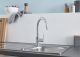 Мойка со смесителем Grohe Bau 31562SD1 нержавеющая сталь