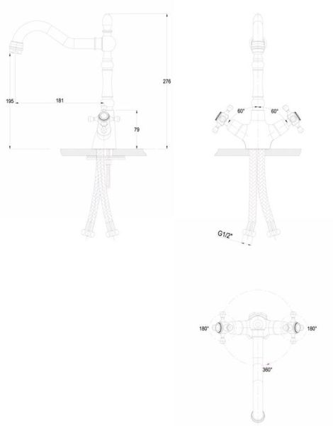 Смеситель для кухни Paulmark Essen Es226001-307 терракотовый Смеситель для кухни Paulmark Essen Es226001-307 терракотовый