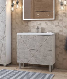 Тумба под раковину напольная Vigo Geometry tn.bsf.GEO.9696.80.2Y 80 см бетон Тумба под раковину напольная Vigo Geometry tn.bsf.GEO.9696.80.2Y 80 см бетон