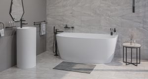 Ванна из искусственного камня Whitecross Pearl A 0214.155080.200 150x80см белый матовый