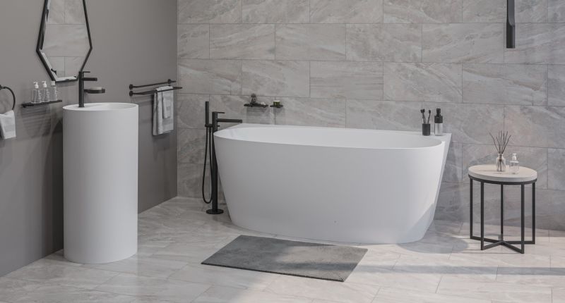 Ванна из искусственного камня Whitecross Pearl A 0214.155080.200 150x80см белый матовый