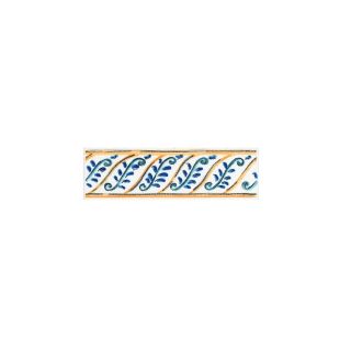 Бордюр Kerama Marazzi STG\A493\1146H Капри майолика 9.8x3x0,7