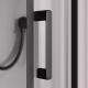 Душевая кабина Am.Pm Above W9XC-401-9090BT 90x90 см профиль чёрный матовый стекло прозрачное