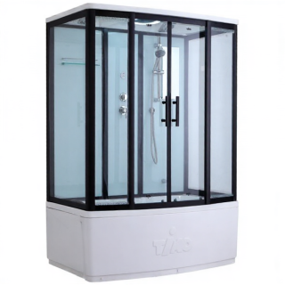 Timo Standart T-6650 Black душевая кабина (150*88*220)