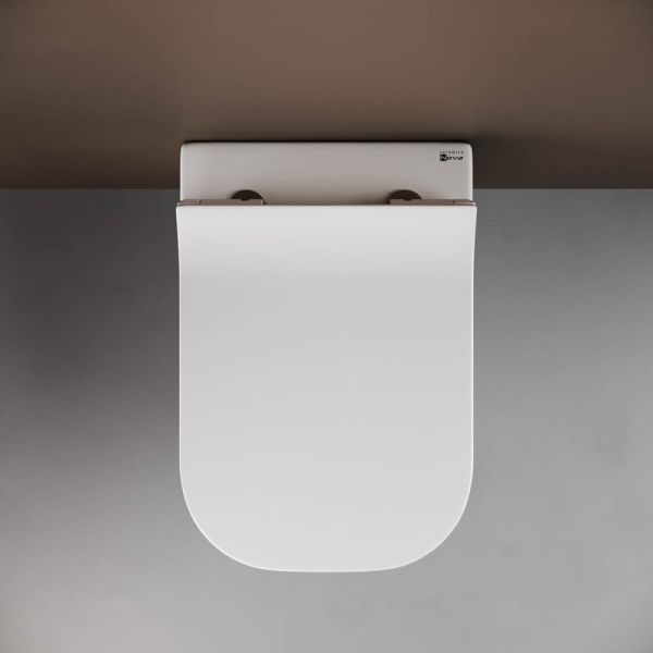 Подвесной унитаз Ceramica Nova New Day CN3005 безободковый белый