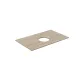 Столешница для накладных раковин Kerama Marazzi Про Травертин KM6012G0751RP80Tc2 80 см бежевый матовый