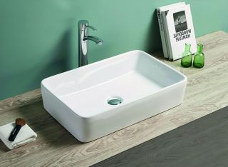 Раковина Art&Max 58см белый AM-7655-X Раковина Art&Max 58см белый AM-7655-X