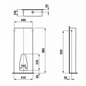 Бачок унитаза Laufen Kartell 8.2866.1.000.881.1