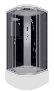 Душевая кабина Niagara NG-2507-14P 80x80см серебро/тонированное