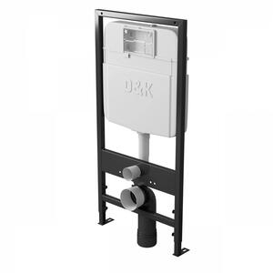 Комплект D&K DS1391606 инсталляция DI8055119 унитаз DT1396016 клавиша смыва DB1519001