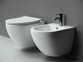 Подвесной унитаз Ceramica Nova Metropol CN4002 безободковый белый Подвесной унитаз Ceramica Nova Metropol CN4002 безободковый белый