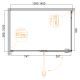 Душевой уголок Cezares Bellagio 140x100см брашированное золото BELLAGIO-AH-1-140/100-C-BORO