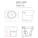 Унитаз Artceram Smarty SMV002 01 00 белый