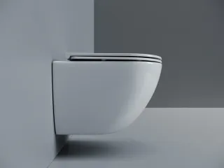 Унитаз подвесной Ceramicanova Alba CN11005T белый